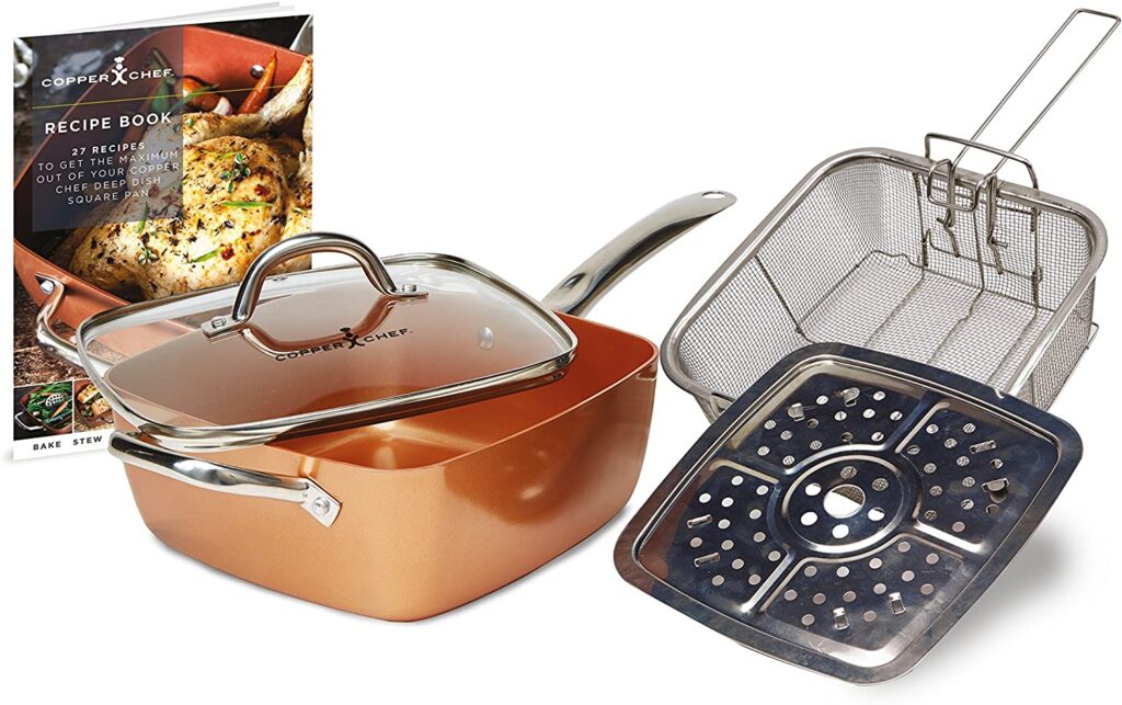 Copper Chef Standard Cooking Square Pan