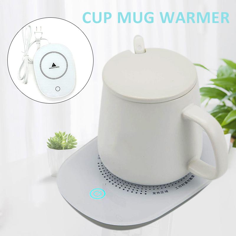 Coffee Mug Warmer,Smart Warmers Desk Cup Electric Plate Auto On/Off Gravity  Induction Intelligent Gravity Sensing Heater Heating Beverage Drink for